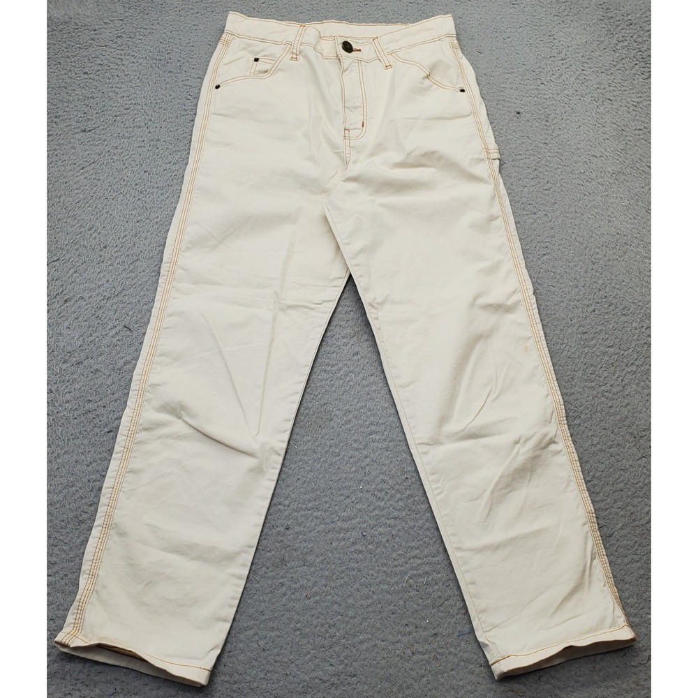 BDG‎ Pants Mens Tan Cotton Regular Fit Light Wash 5-Pocket Design Straight Leg